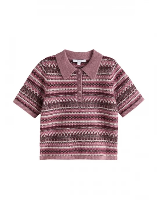 Obrázek produktu Next Svetr bledě fialová / pink / offwhite / barva vaječné skořápky