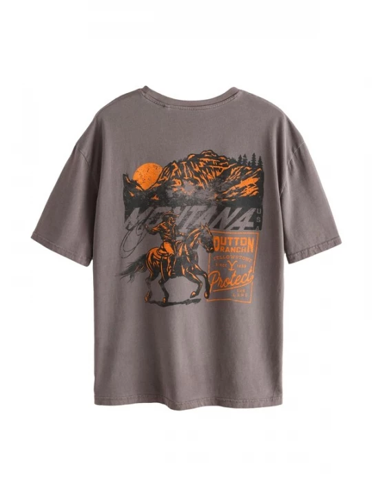 Obrázek produktu Next Tričko hnědá / oranžová / černá