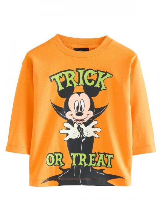 Obrázek produktu Next Tričko 'Mickey Mouse' béžová / žlutá / oranžová / černá