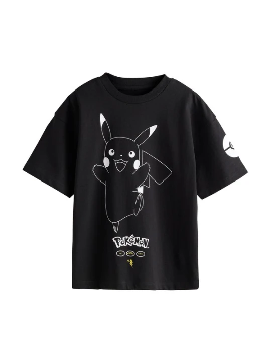 Obrázek produktu Next Tričko 'Pokémon' žlutá / černá / bílá