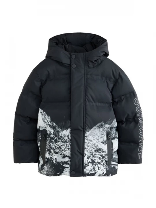 Obrázek produktu Next Zimní bunda černá / offwhite