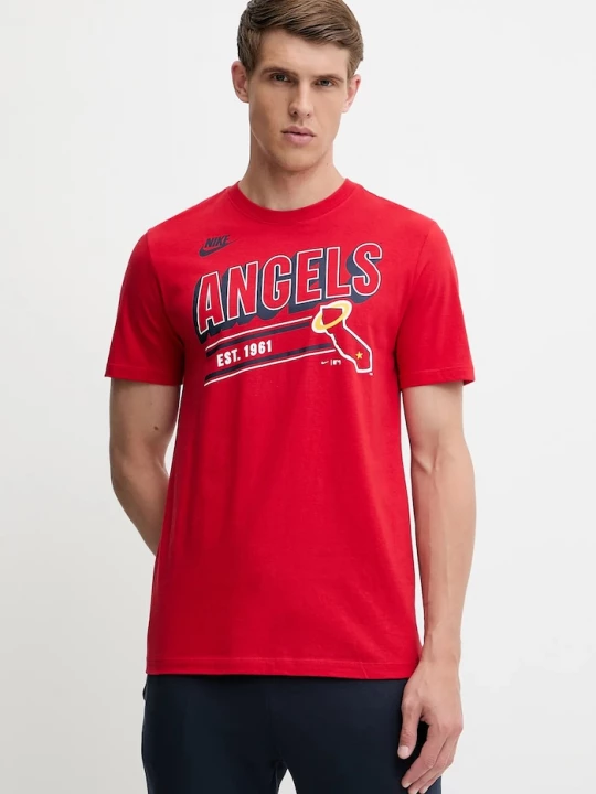 Obrázek produktu Nike Bavlněné tričko Nike California Angels 1993-96 červená
