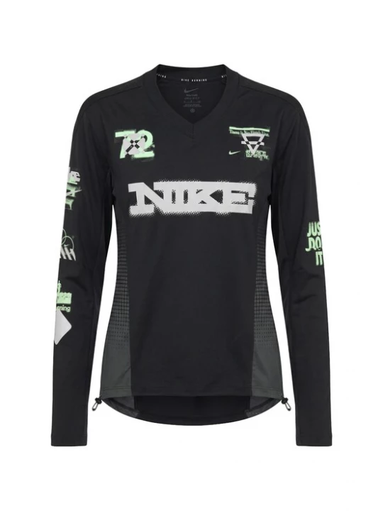 Obrázek produktu NIKE Funkční tričko šedá / světle zelená / černá