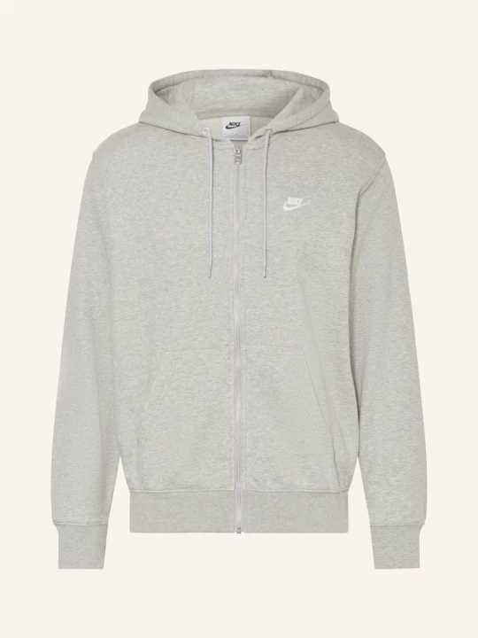 Obrázek produktu Nike Mikinová Bunda Club světle šedá
