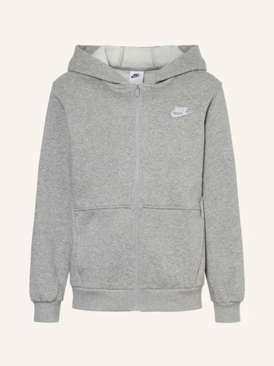 Obrázek produktu Nike Mikinová Bunda Club světle šedá