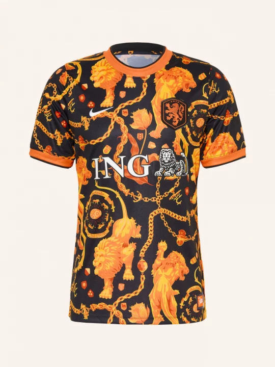 Obrázek produktu Nike Rozcvičovací Dres Knvb černá / oranžová