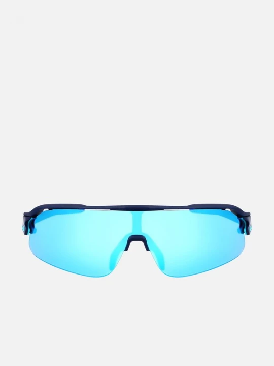 Obrázek produktu NIKE Sluneční brýle 'Nike NIKE FLYFREE SHIELD P N IU8034X Mat obsdian / polar blu mir / road 72 / 5 / 130 MAN Sunglasses' modrá