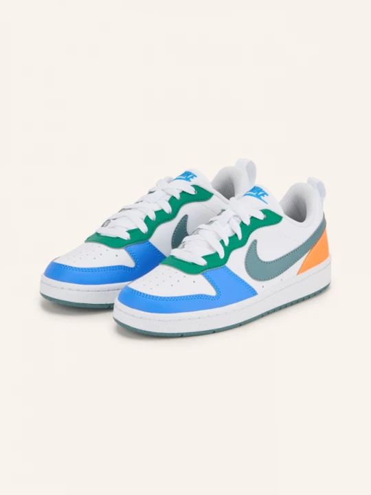 Obrázek produktu Nike Sneakersy Court Borough Low Recraft bílá / tmavě šedá / neonově oranžová