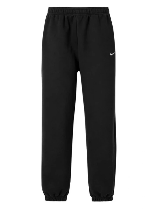 Obrázek produktu Nike Sportswear Kalhoty 'Studio Fleece' černá / bílá