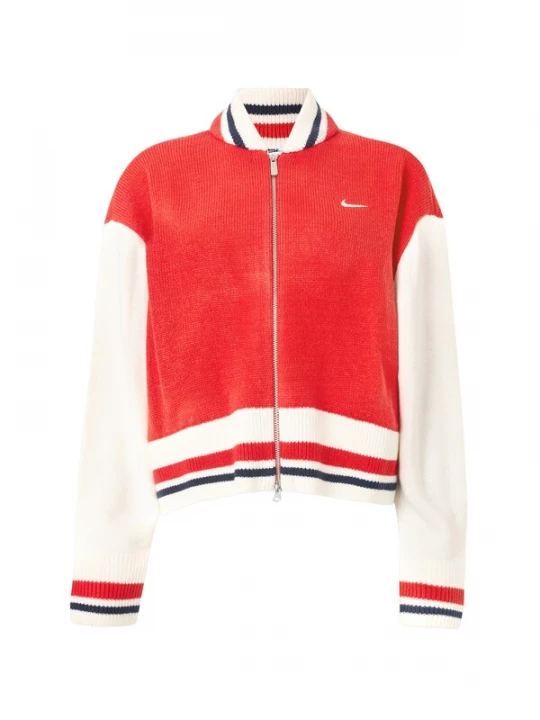 Obrázek produktu Nike Sportswear Kardigan noční modrá / červená / bílá