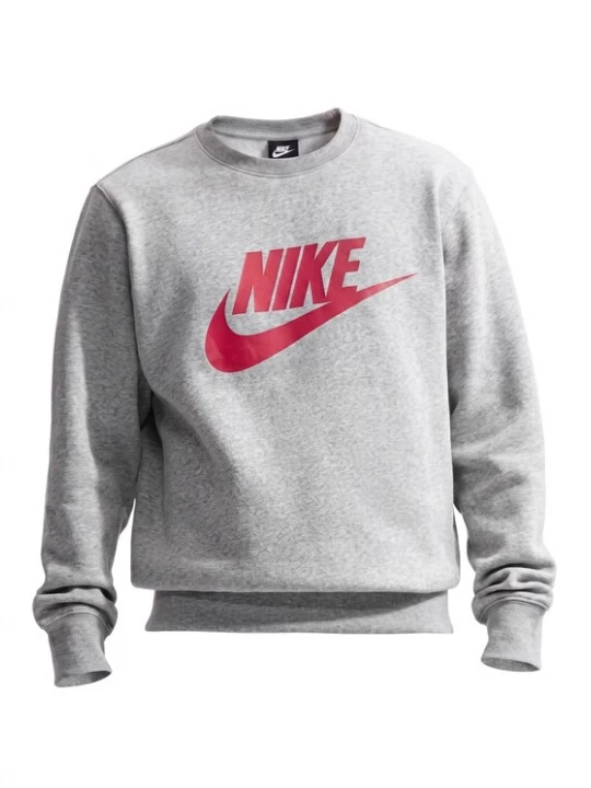 Obrázek produktu Nike Sportswear Mikina 'CLUB' šedý melír / červená