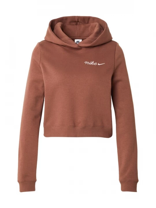Obrázek produktu Nike Sportswear Mikina 'Phoenix Fleece' kaštanově hnědá / bílá