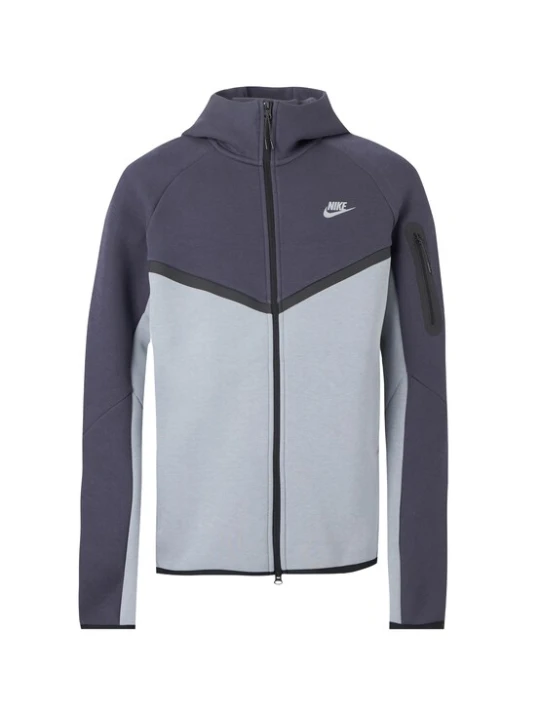 Obrázek produktu Nike Sportswear Mikina 'Tech Fleece' čedičová šedá / světle šedá / černá