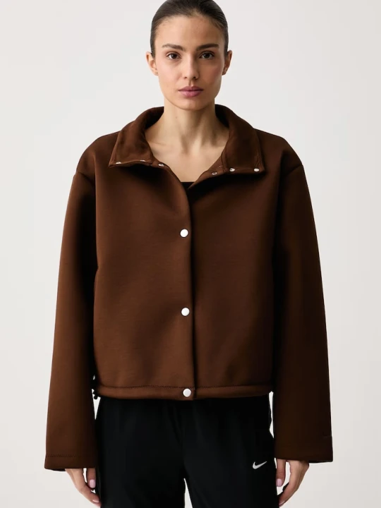 Obrázek produktu Nike Sportswear oversized bunda dámská s modalem hnědá