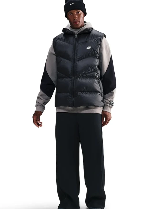 Obrázek produktu Nike Sportswear péřová vesta pánská Windrunner černá