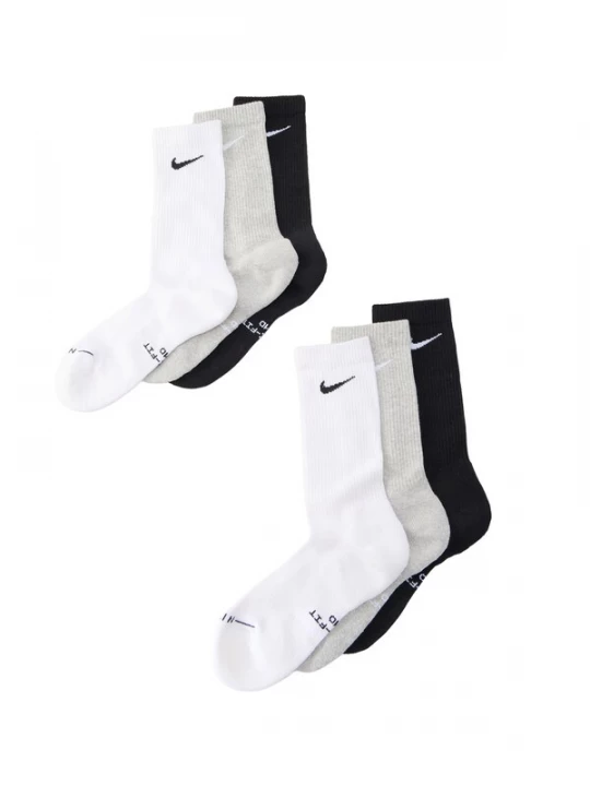 Obrázek produktu Nike Sportswear Ponožky 'ED ELVD' šedý melír / černá / bílá