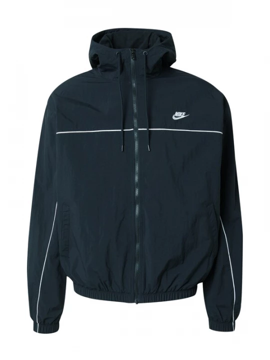 Obrázek produktu Nike Sportswear Přechodná bunda 'CLUB ATHLETE' černá / bílá