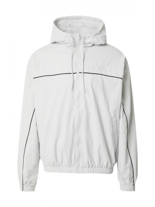 Obrázek produktu Nike Sportswear Přechodná bunda 'CLUB ATHLETE' světle šedá / černá