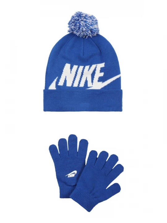 Obrázek produktu Nike Sportswear Sada 'Mütze & Handschuhe'  královská modrá / bílá