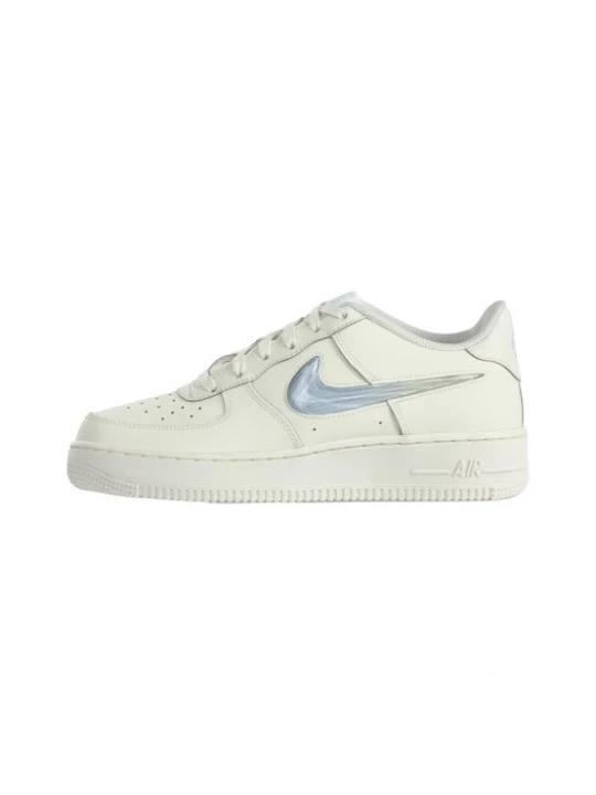 Obrázek produktu Nike Sportswear Tenisky 'AIR FORCE 1' chladná modrá / světle šedá / přírodní bílá