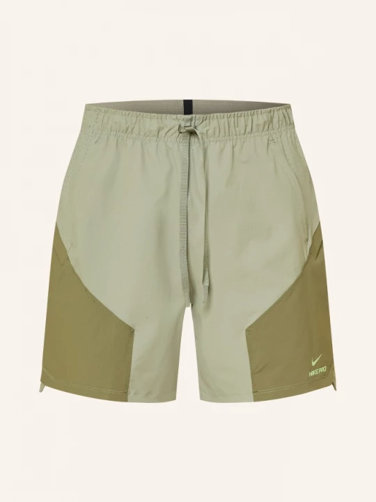 Obrázek produktu Nike Tréninkové Šortky Pro světle zelená / neonově žlutá / olivová
