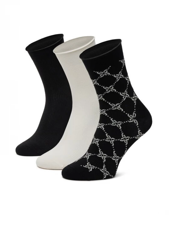 Obrázek produktu Nine West Dlouhé ponožky BR_NW_01_Z_SS25 (3 PACK) Barevná