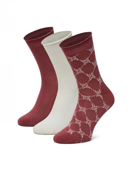 Obrázek produktu Nine West Dlouhé ponožky BR_NW_01_Z_SS25 (3 PACK) Barevná