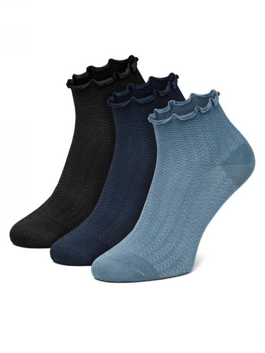 Obrázek produktu Nine West Dlouhé ponožky KR_NW_LETIZIA_Z_SS25 (3 PACK) Barevná