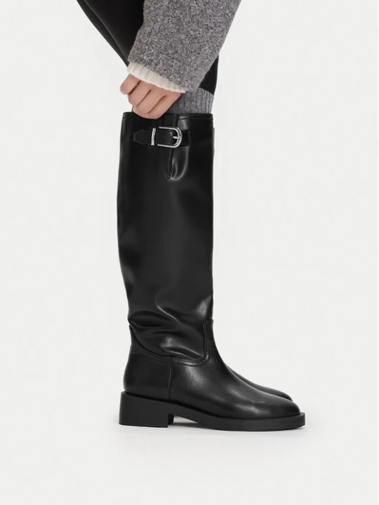 Obrázek produktu Nine West Kozačky ve vojenském stylu CEO-259-225 03 Černá