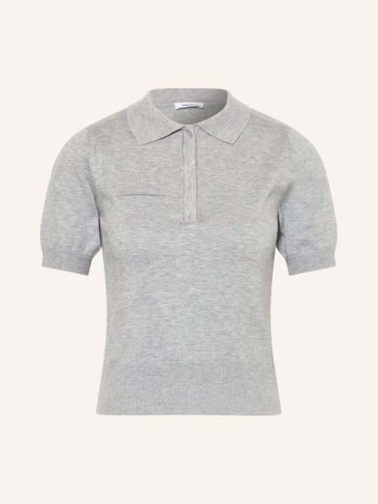 Obrázek produktu Ninety-9 Pletené Polo Tričko Faye šedá