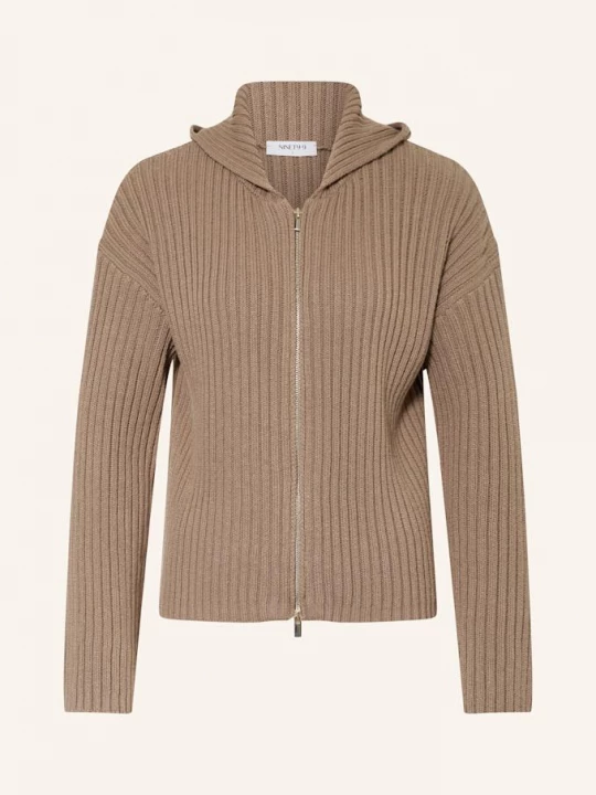 Obrázek produktu Ninety-9 Pletený Kardigan Knitted hnědá