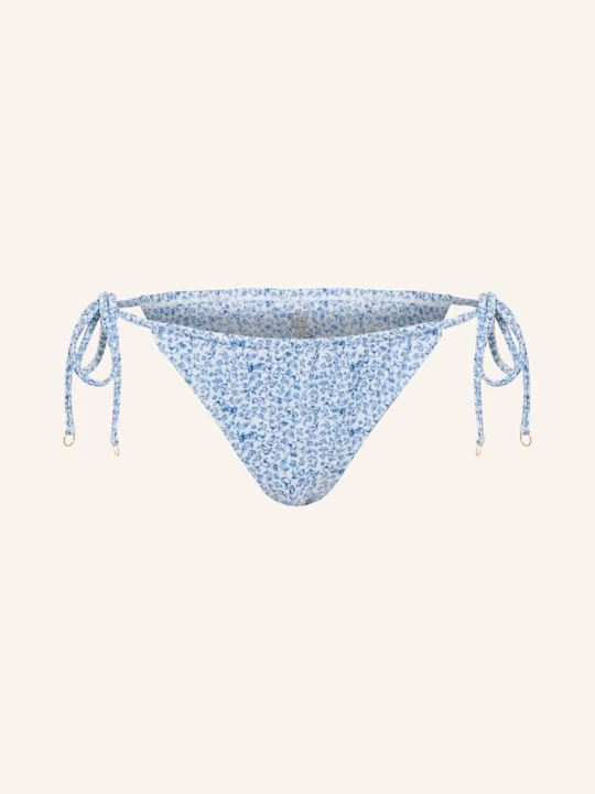 Obrázek produktu Ninety-9 Trojúhelníkové Bikinové Kalhotky Positano bílá / modrá