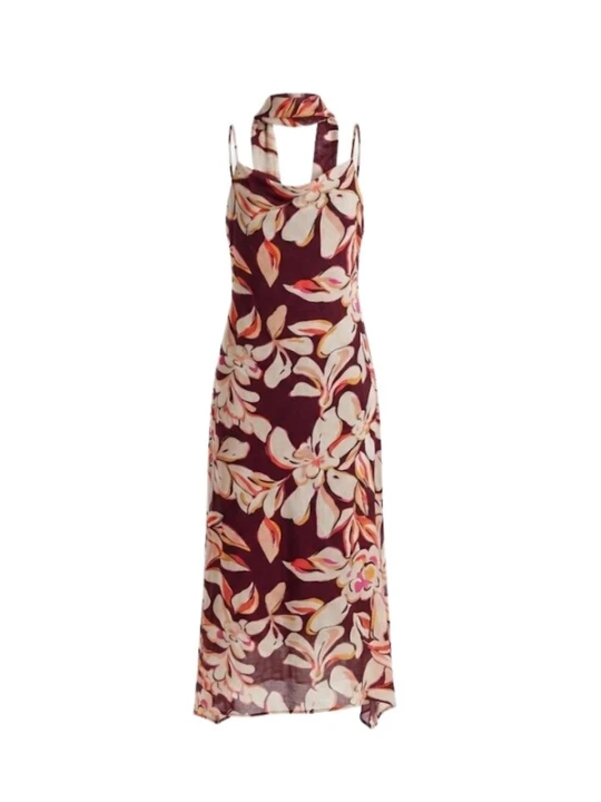 Obrázek produktu Nisia PartyWear Koktejlové šaty 'Wattala Dress' bordó
