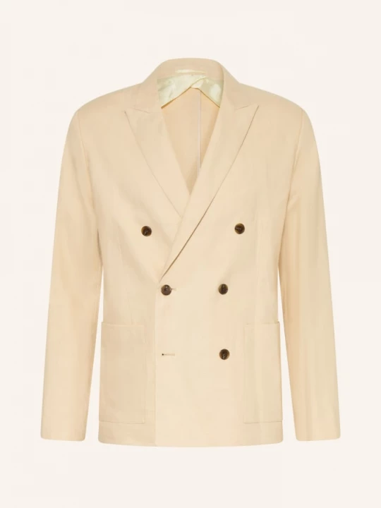 Obrázek produktu Nn.07 Lněné Sako Jordin Regular Fit 422 honey silk