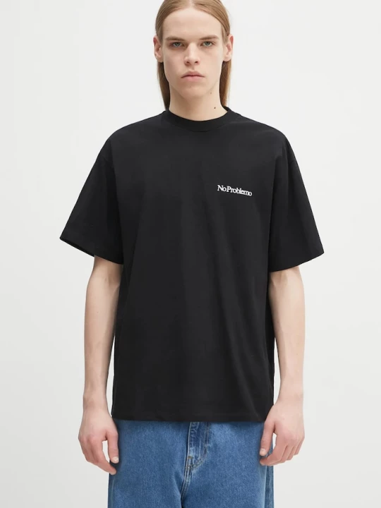 Obrázek produktu No Problemo Bavlněné tričko No Problemo Eau De Problemo SS Tee černá