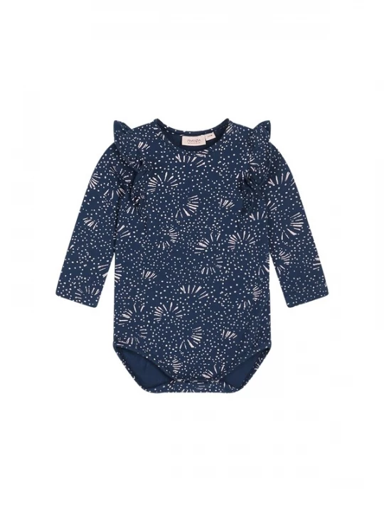 Obrázek produktu NOA NOA miniature Dupačky / body 'Amelia' marine modrá / bílá