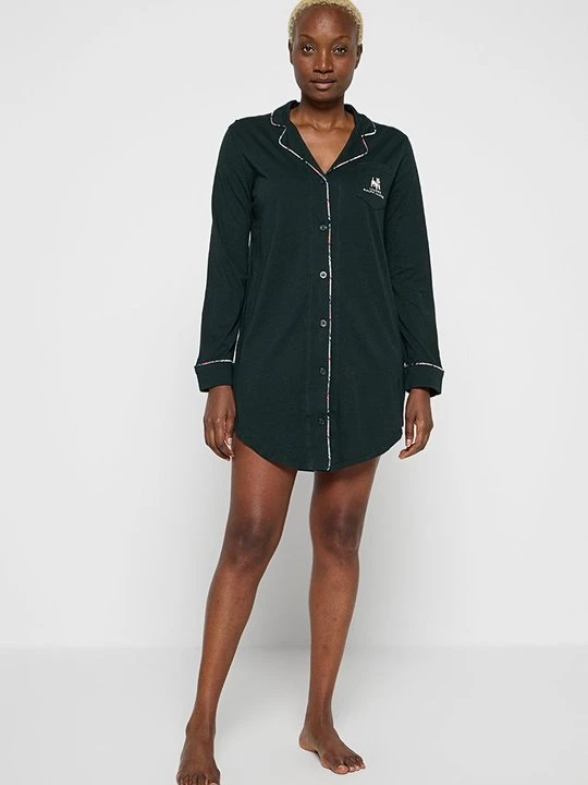 Obrázek produktu Noční košile Lauren Ralph Lauren khaki
