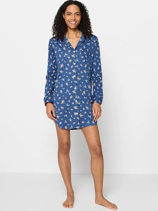 Obrázek produktu Noční košile Lauren Ralph Lauren tmavě modrá