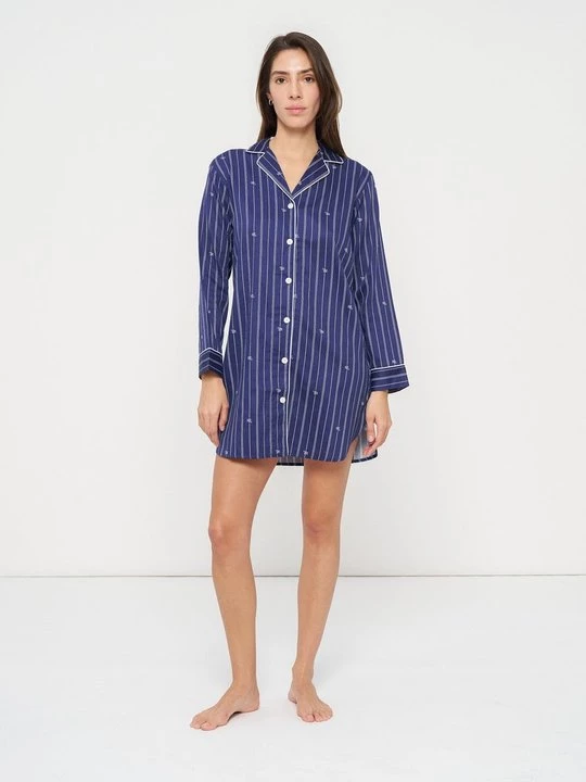 Obrázek produktu Noční košile Lauren Ralph Lauren tmavě modrá