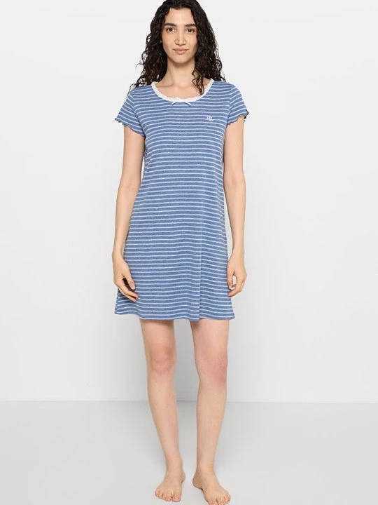 Obrázek produktu Noční košile Lauren Ralph Lauren tmavě modrá