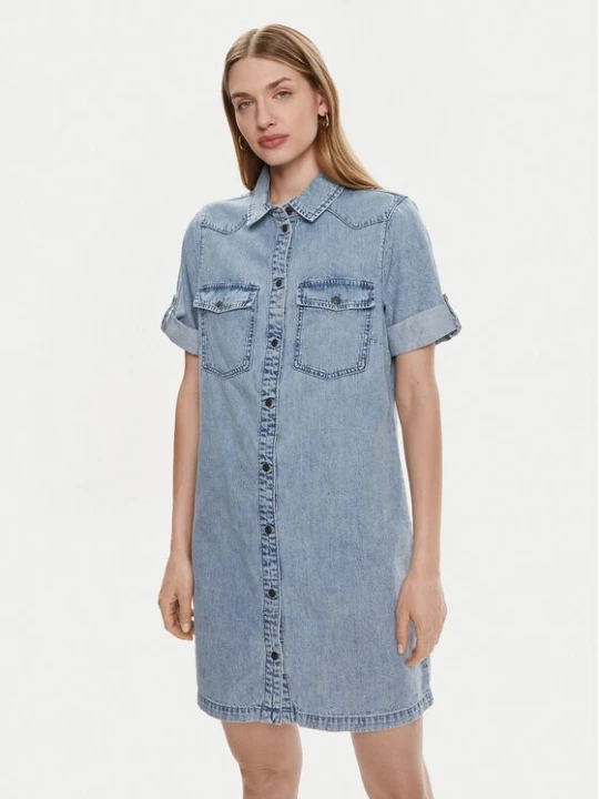 Obrázek produktu Noisy May Džínové šaty New Signe 27030041 Modrá Loose Fit