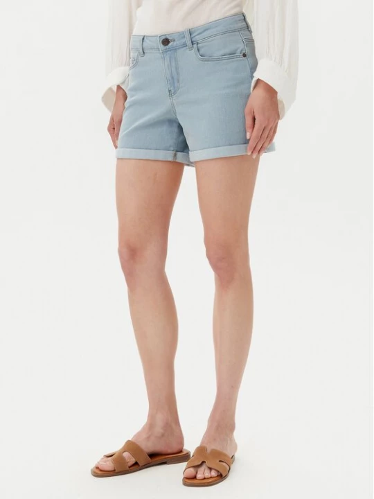 Obrázek produktu Noisy May Džínové šortky Debby 27032491 Modrá Slim Fit