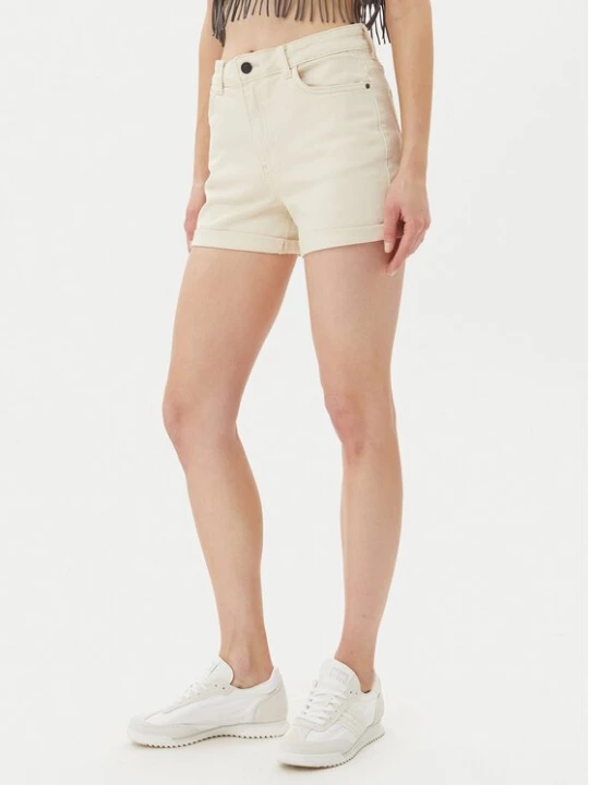 Obrázek produktu Noisy May Džínové šortky Moni 27029546 Béžová Slim Fit