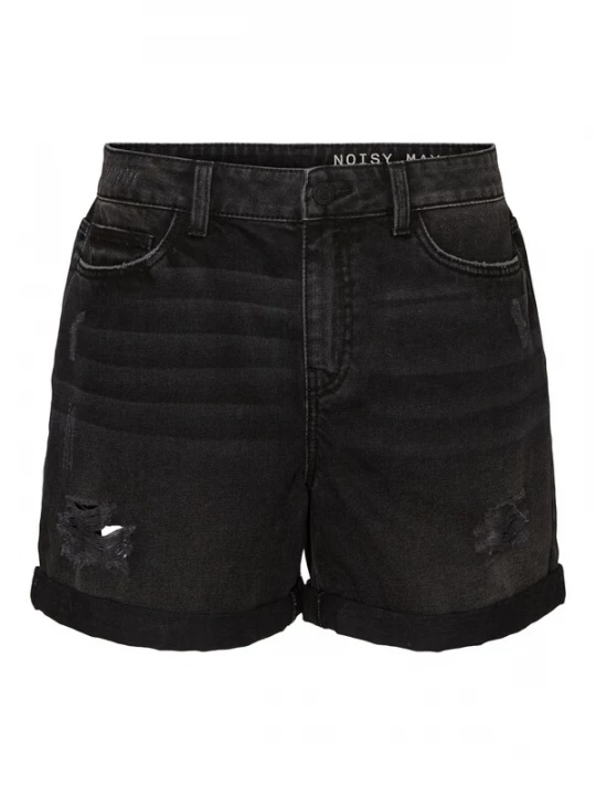 Obrázek produktu Noisy may Džíny 'Smiley' černá džínovina