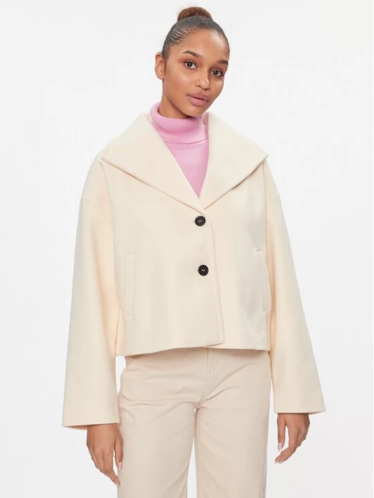 Obrázek produktu Noisy May Kabát pro přechodné období Halston 27028853 Béžová Loose Fit