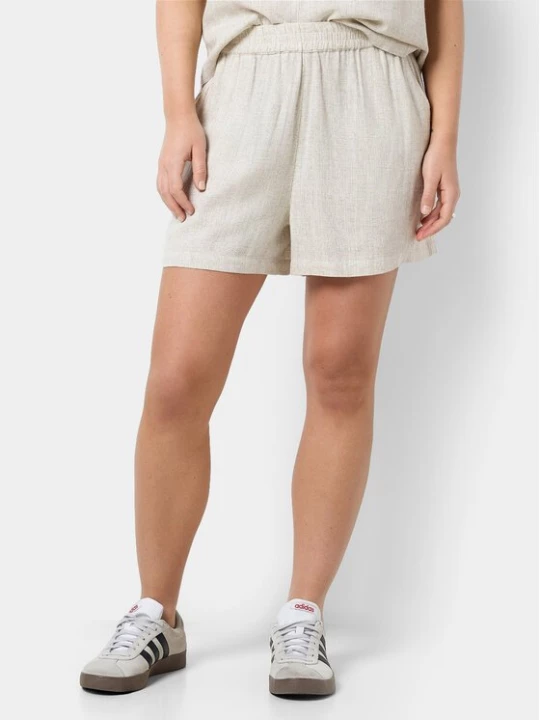 Obrázek produktu Noisy May Šortky z materiálu Leilani 27028732 Béžová Regular Fit