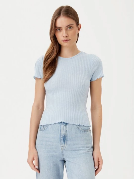 Obrázek produktu Noisy May T-Shirt Berry 27015446 Světle modrá Slim Fit