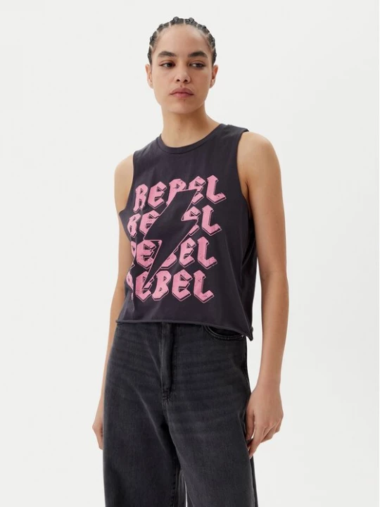 Obrázek produktu Noisy May Top Rebel 27034002 Šedá Oversize
