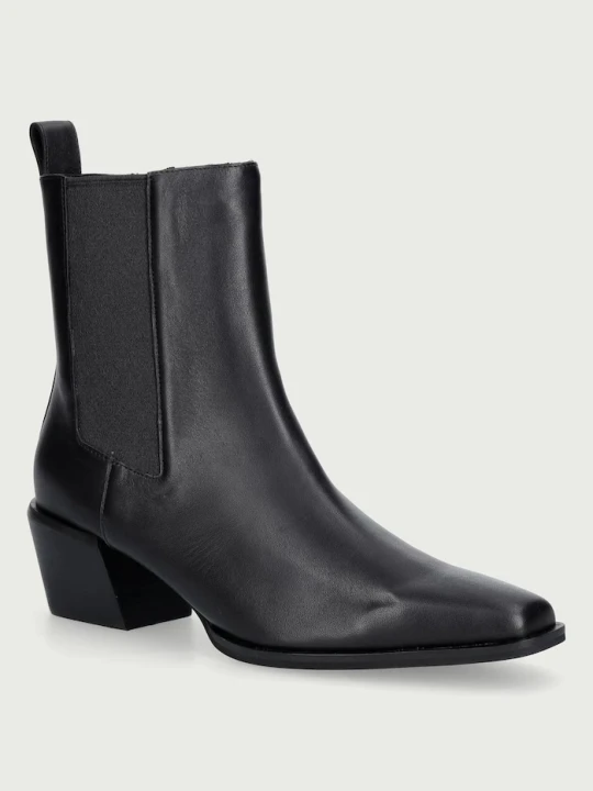 Obrázek produktu Nokwol kotníkové boty dámské kožené Dusi Black Leather