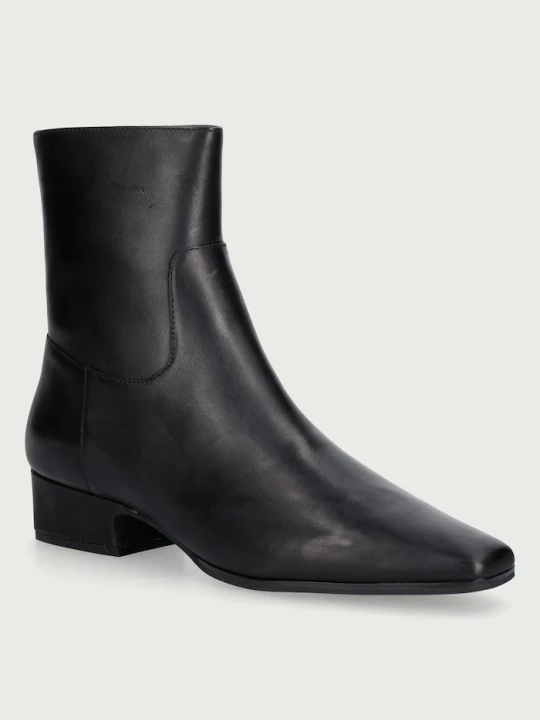 Obrázek produktu Nokwol kotníkové boty dámské kožené Dusty Black Leather
